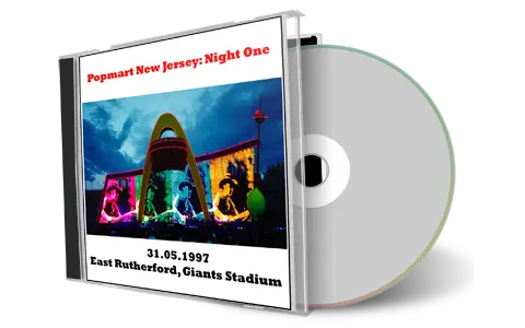 Artwork Cover of U2 1997-05-31 CD East Rutherford Audience