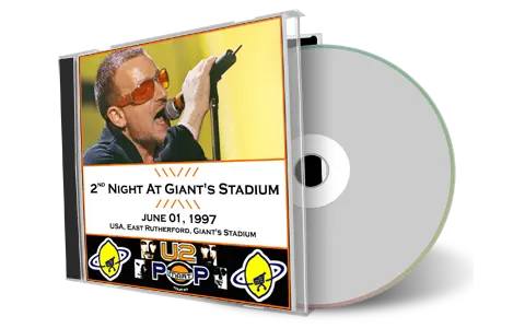 Artwork Cover of U2 1997-06-01 CD East Rutherford Soundboard