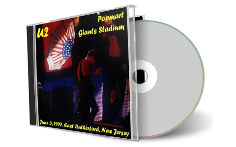 Artwork Cover of U2 1997-06-03 CD East Rutherford Audience