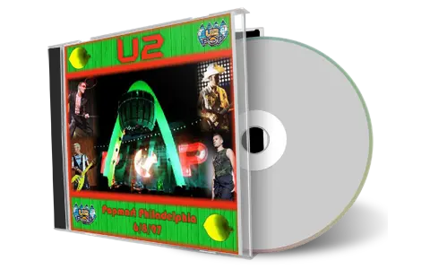 Artwork Cover of U2 1997-06-08 CD Philadelphia Audience