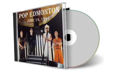 Artwork Cover of U2 1997-06-14 CD Edmonton Audience