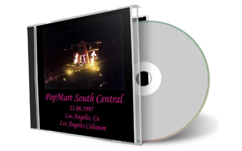 Artwork Cover of U2 1997-06-21 CD Los Angeles Audience