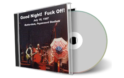 Artwork Cover of U2 1997-07-18 CD Rotterdam Audience