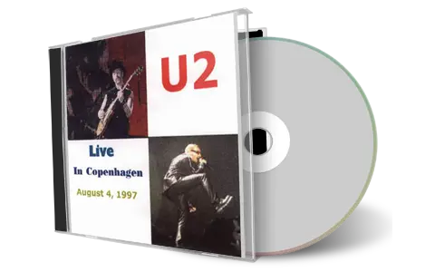 Artwork Cover of U2 1997-08-04 CD Copenhagen Audience