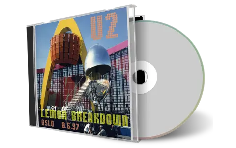 Artwork Cover of U2 1997-08-06 CD Oslo Audience