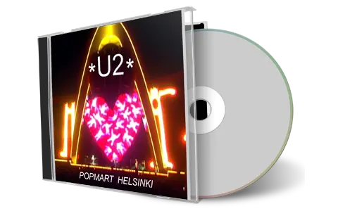 Artwork Cover of U2 1997-08-09 CD Helsinki Audience