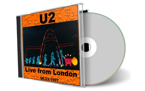 Artwork Cover of U2 1997-08-23 CD London Audience