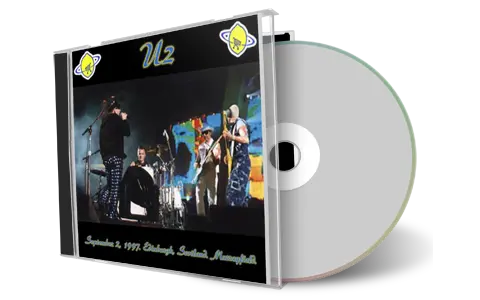 Artwork Cover of U2 1997-09-02 CD Edinburgh Audience