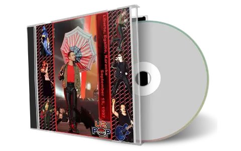 Artwork Cover of U2 1997-09-15 CD Montpellier Audience
