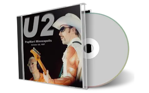 Artwork Cover of U2 1997-10-29 CD Minneapolis Audience