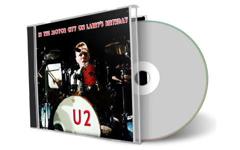 Artwork Cover of U2 1997-10-31 CD Detroit Audience