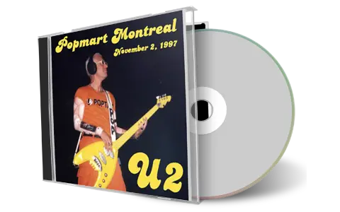 Artwork Cover of U2 1997-11-02 CD Montreal Audience