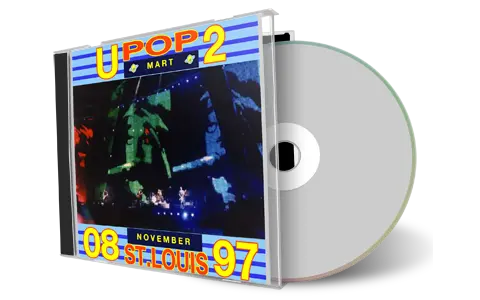 Artwork Cover of U2 1997-11-08 CD St-Louis Audience