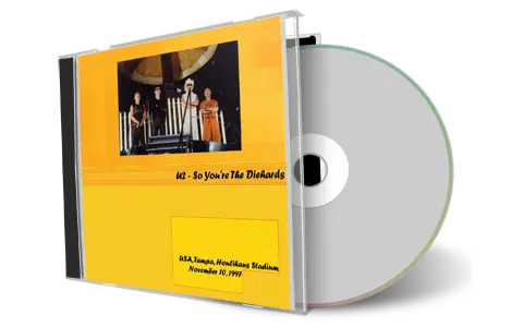 Artwork Cover of U2 1997-11-10 CD Tampa Audience