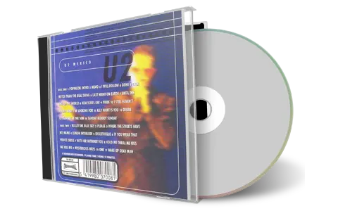 Artwork Cover of U2 1997-12-03 CD Mexico City Soundboard