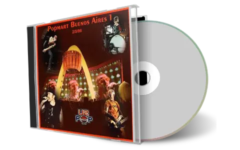 Artwork Cover of U2 1998-02-05 CD Buenos Aires Audience