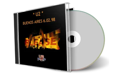 Artwork Cover of U2 1998-02-06 CD Buenos Aires Soundboard