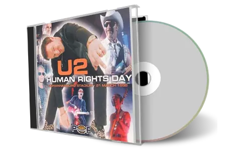 Artwork Cover of U2 1998-03-21 CD Johannesburg Soundboard