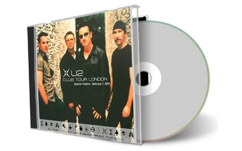 Artwork Cover of U2 2001-02-07 CD London Audience