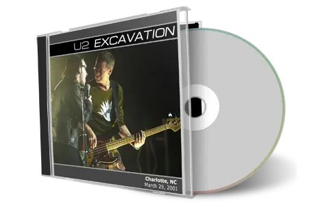 Artwork Cover of U2 2001-03-29 CD Charlotte Audience