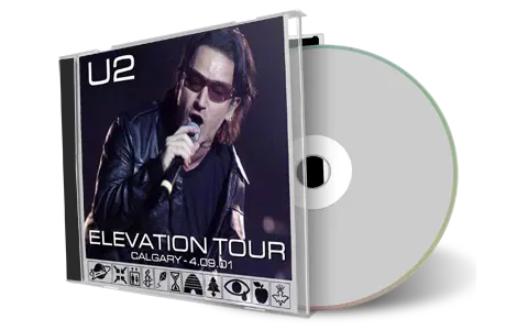 Artwork Cover of U2 2001-04-09 CD Calgary Audience