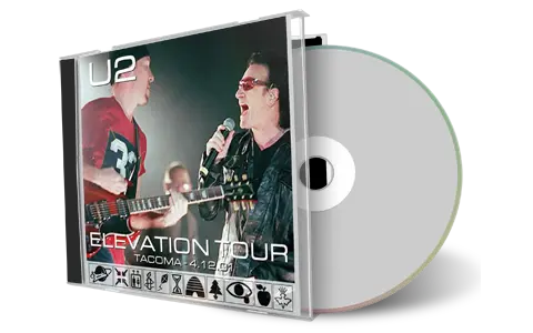 Artwork Cover of U2 2001-04-12 CD Tacoma Audience