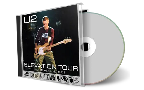 Artwork Cover of U2 2001-04-15 CD Portland Audience