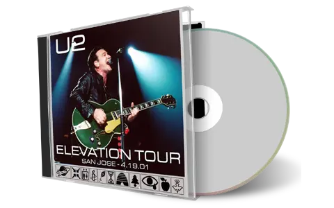 Artwork Cover of U2 2001-04-19 CD San Jose Audience