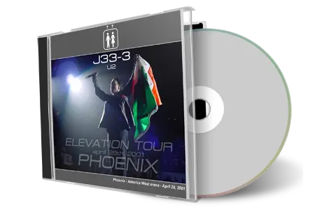 Artwork Cover of U2 2001-04-28 CD Phoenix Audience