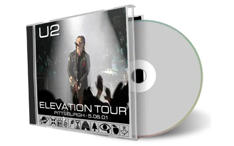 Artwork Cover of U2 2001-05-06 CD Pittsburgh Audience