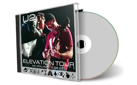 Artwork Cover of U2 2001-05-09 CD Milwaukee Audience