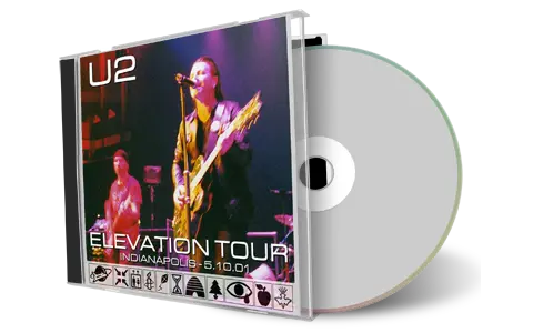 Artwork Cover of U2 2001-05-10 CD Indianapolis Audience