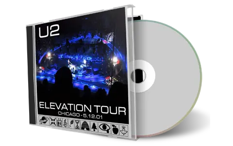 Artwork Cover of U2 2001-05-12 CD Chicago Audience