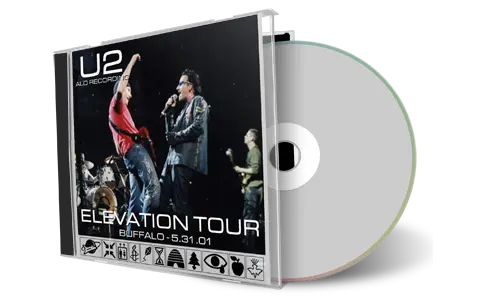 Artwork Cover of U2 2001-05-31 CD Buffalo Soundboard