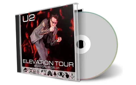Artwork Cover of U2 2001-06-05 CD Boston Audience