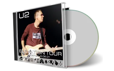 Artwork Cover of U2 2001-06-06 CD Boston Soundboard