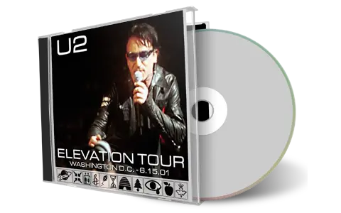 Artwork Cover of U2 2001-06-15 CD Washington Audience