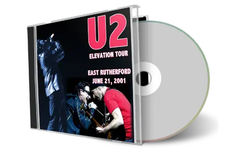 Artwork Cover of U2 2001-06-21 CD East Rutherford Audience