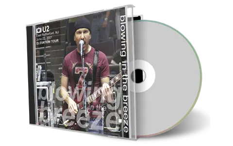 Artwork Cover of U2 2001-06-22 CD East Rutherford Audience