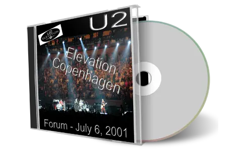 Artwork Cover of U2 2001-07-06 CD Copenhagen Audience