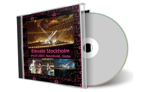 Artwork Cover of U2 2001-07-09 CD Stockholm Audience