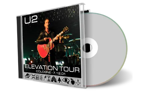 Artwork Cover of U2 2001-07-12 CD Cologne Audience