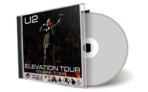Artwork Cover of U2 2001-07-13 CD Cologne Audience