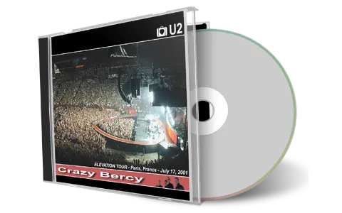 Artwork Cover of U2 2001-07-17 CD Paris Audience