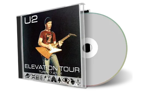 Artwork Cover of U2 2001-07-21 CD Turino Audience