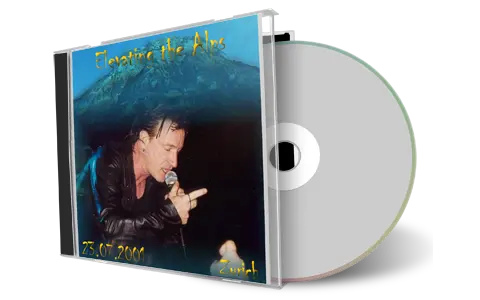 Artwork Cover of U2 2001-07-23 CD Zurich Audience