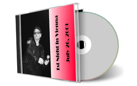 Artwork Cover of U2 2001-07-26 CD Vienna Audience