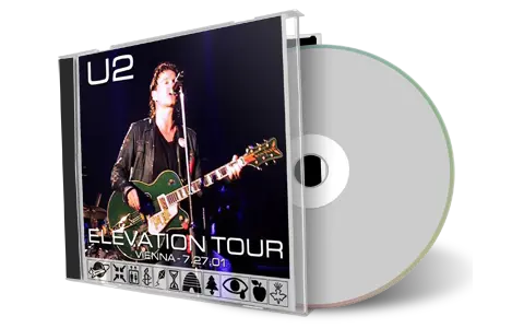 Artwork Cover of U2 2001-07-27 CD Vienna Audience