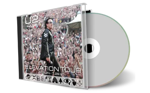 Artwork Cover of U2 2001-07-29 CD Berlin Audience