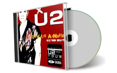 Artwork Cover of U2 2001-08-01 CD Arnhem Audience